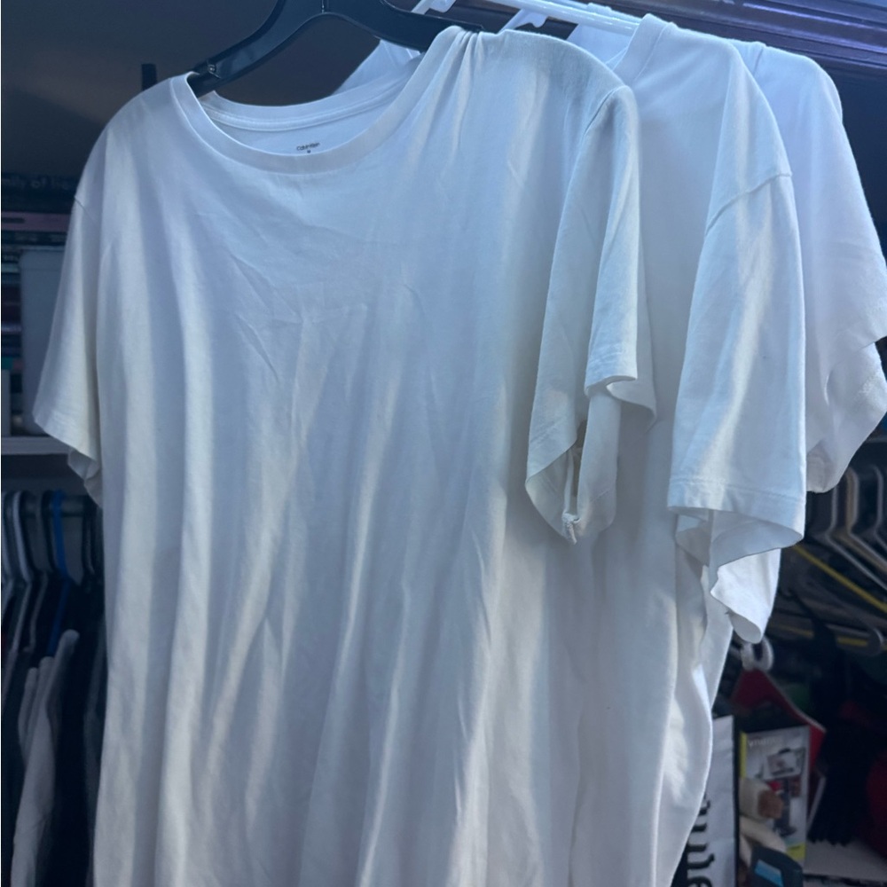 Classic White Men's T-Shirt 3 Pack Bundle